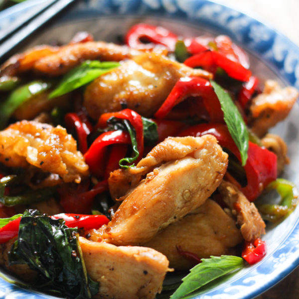香叶鸡 Basil Chicken