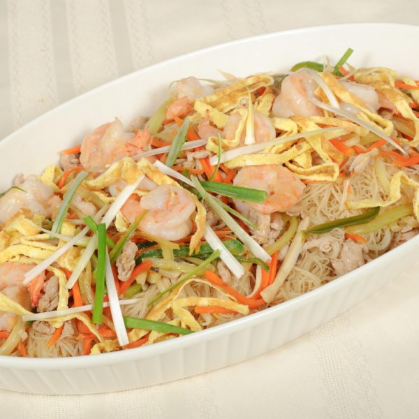 虾炒米 Shrimps fried Vermicelli
