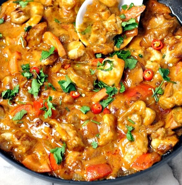 沙爹鸡 Satay Peanut Sauce Chicken