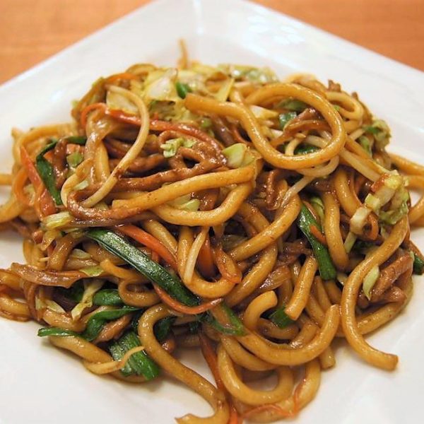 素菜乌冬 Vegetables fried Udon